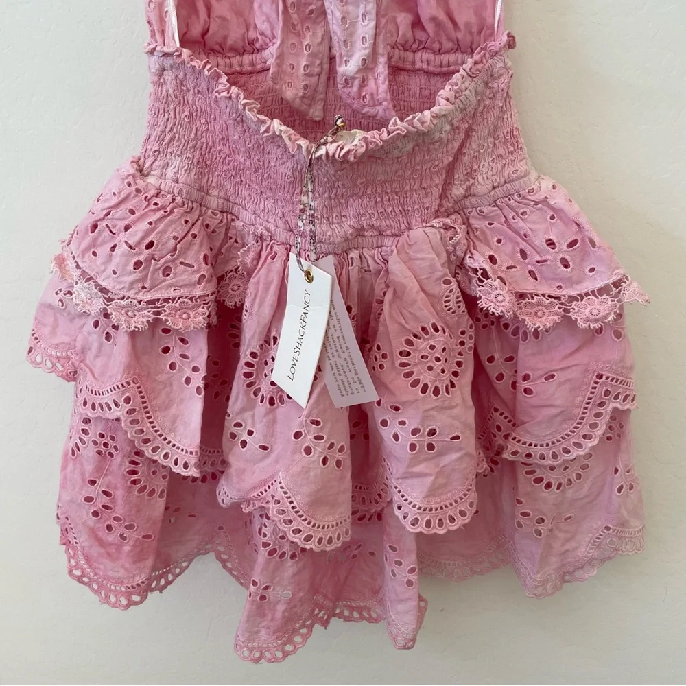LOVESHACKFANCY HALTER DRESS - Picture 10 of 11
